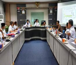 Setdakab Bengkalis h Bustami HY menggelar rapat kesiapan menjelang MTQ ke-40 Riau di Bagansiapiapi